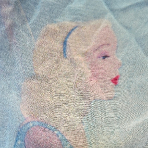 Disney Blue and Black Fairy Tale Tank Top - Picture 4 of 5